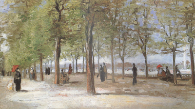 Lane at the Jardin du Luxembourg  (nn04)